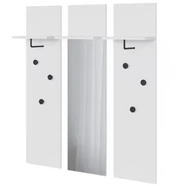 Vicco Wandgarderobe Siri, Set mit 3 Wandgarderoben