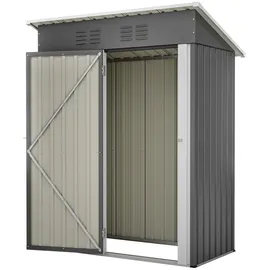 Laiham Geräteschuppen 1,52 x 0,83 m Grau