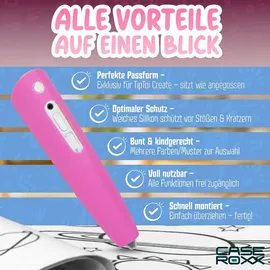 caseroxx TipToi Create Silikon Case rosa