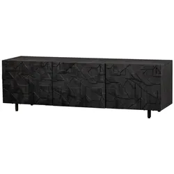 TV-Board Counter aus Mangoholz, 160 cm