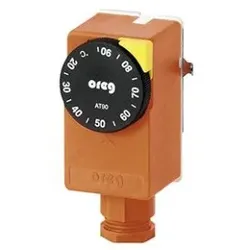Eberle 03008 Anlegethermostat mit Temperaturbereich zwischen 20 und 60 Grad Celsius AT 60 E
