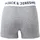 JACK & JONES SENSE TRUNKS Schwarz/Grau/Weiß XL 6er Pack