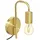 Atmosphera Keli Wandlampe, Durchmesser 12 cm, goldfarbenes Metall