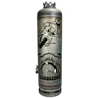 Motorrad Feuerstelle Feuerschale Terassenfeuer Feuerkorb Feuertonne Edelrost