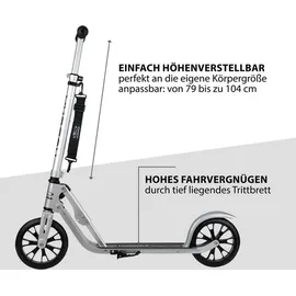 Hudora Crossover 205 silber