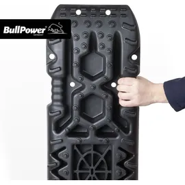 Bullpower Offroad-Sandbleche Kunststoff-Anfahrhilfen 10.000kg in rot, blau oder schwarz, Farbe:blau