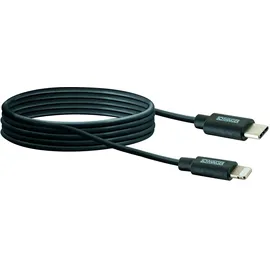 Schwaiger Sync und Ladekabel schwarz, 2 m