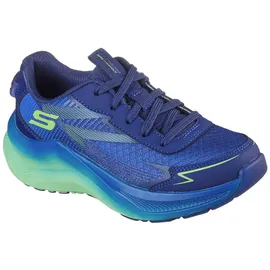 SKECHERS Max Cushioning Ascender Kinder Marineblau/Limettengrün 34