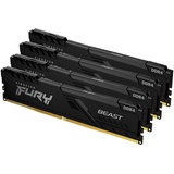 Kingston FURY Beast 16GB (4x4GB) 3200MHz DDR4 CL16 Desktop Speicher Kit mit 4 KF432C16BBK4/16