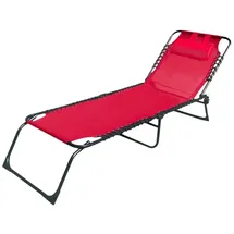 marbueno summer Marbueno Sonnenliege 190 x 58 x 27 cm Rot