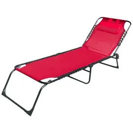 marbueno summer Marbueno Sonnenliege 190 x 58 x 27 cm Rot