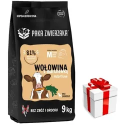Paka Zwierzaka - Siebter Himmel - Rindfleisch & Karotte „M“ 9kg + Überraschung für den Hund