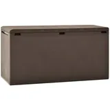 furnicato Gartenbox Braun 114x47x60 cm