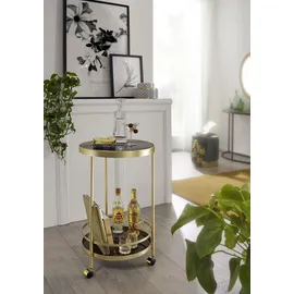Wohnling WL6.000 Design Servierwagen Rund Ø 45cm