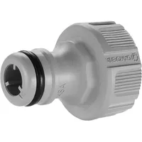Gardena Hahnstück 21 mm grau