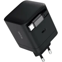 Trust Maxo USB-C PD 65W mit 65 W und einziehbarem Ladekabel,
