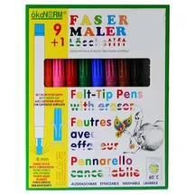 ökoNorm Fasermaler 9 St. auswaschbar