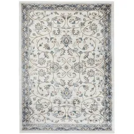 mazovia Orientteppich 60 x 100 cm Grau/Weiß