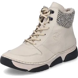 Rieker Damen Schnürstiefel 45955-60 beige Gr.: 39