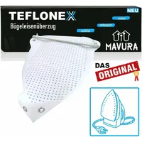 MAVURA TEFLONEX Bügeleisensohle Bügeleisenschuh Teflon Schutzsohle für Bügeleisen - Weiß