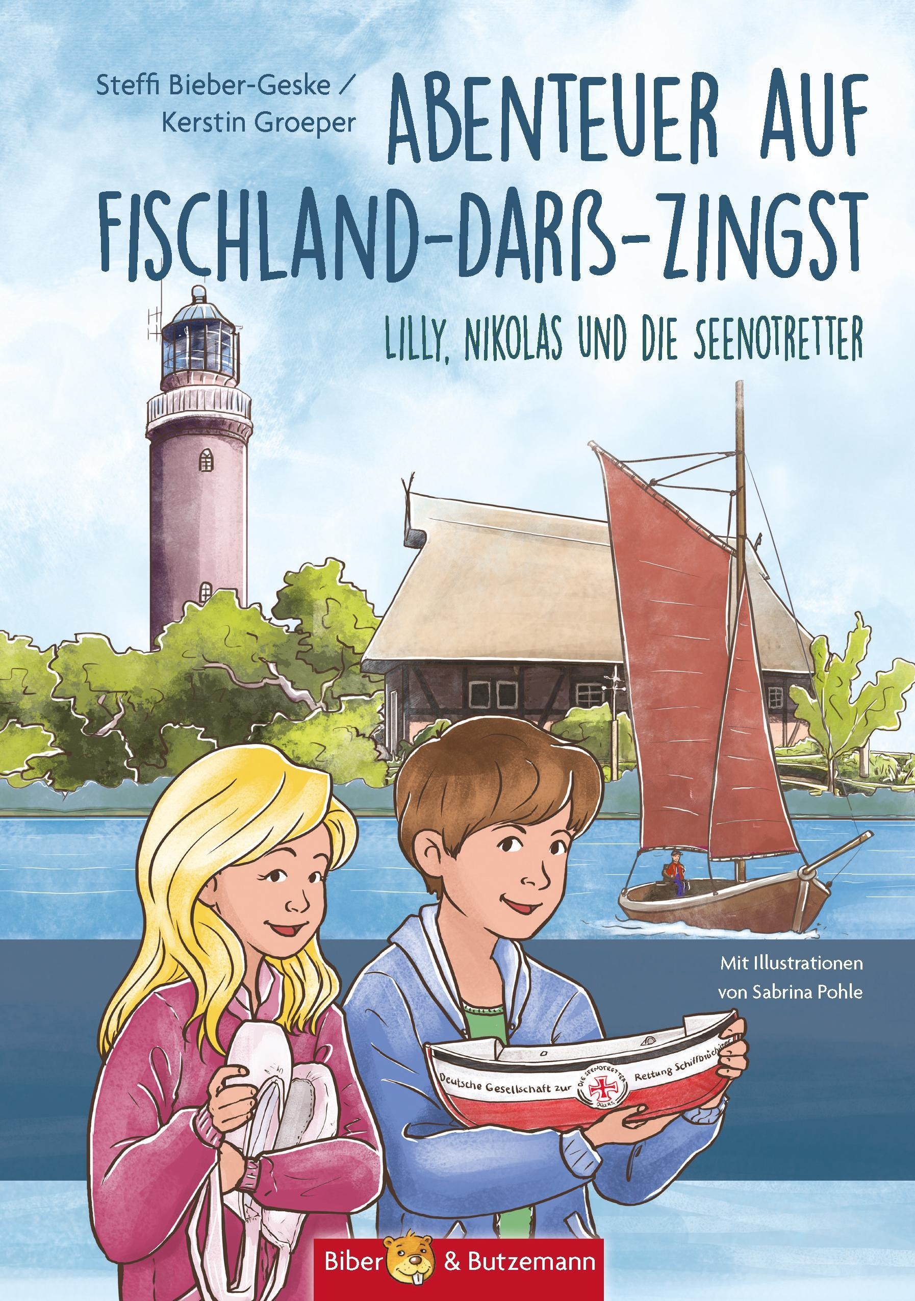Abenteuer Auf Fischland-Darß-Zingst - Lilly  Nikolas Und Die Seenotretter - Steffi Bieber-Geske  Kerstin Gröper  Gebunden