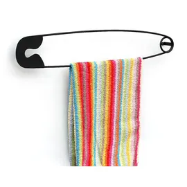 DanDiBo Ambiente Handtuchhalter Handtuchstange Schwarz