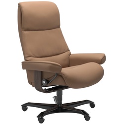 STRESSLESS Bürostuhl View Office Leder Braun Batick Latte