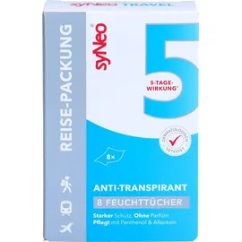 Syneo 5 Antitranspirant Tücher 6 x 2,5 ml