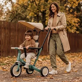 Petite&Mars - Kinder-Dreirad 5in1 Turbo PLUS (Misty Green) | Grün