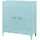 [en.casa] Oripää Aktenschrank 90 x 80 x 33 cm Graublau