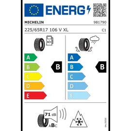Michelin CrossClimate 2 SUV 225/65 R17 106V