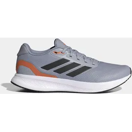 adidas Runfalcon 5 Herren Halo Silver/Core Black/Dusky Orange 46 2/3
