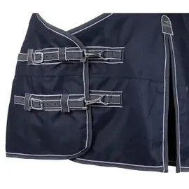 Equinate Regendecke Oakland mit Fleeceinnenfutter navy