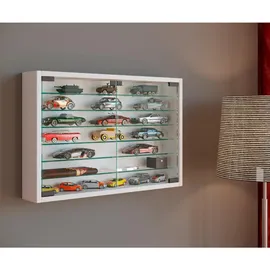 VCM Hängevitrine Mandosa XL 60 x 40 x 10 cm Weiß