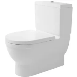 Duravit Starck 3 Stand-WC 2104090000 - Kombination Big Toilet, Badkeramik, weiß