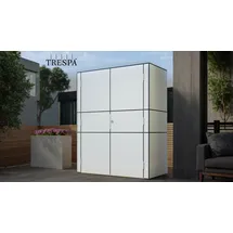 BERTILO HPL Geräteschrank Terrace High - 6 mm grau