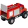 Theo Klein 3800 - Unimog Feuerwehr Sandfahrzeug rot 1:24
