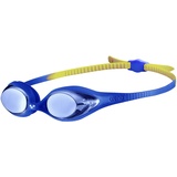 Arena Spider Junior Mirror Kinderschwimmbrille, Schwimmbrille mit Verspiegelten Antibeschlag-Gläsern, UV-Schutz, Selbstjustierender Nasensteg, Hypoallergene Silikondichtungen