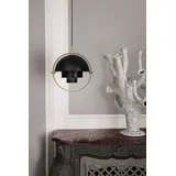 GUBI Multi-Lite Pendelleuchte, messing/weiß - 36cm