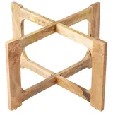 Marrakesch Orient & Mediterran Interior Klapptisch Untergestell Klappbar Cadiz Natur 80cm
