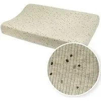 Meyco Wickelauflagenbezug Rib Mini Spot - Sand Melange - 50 x 70 cm, 50x70 cm