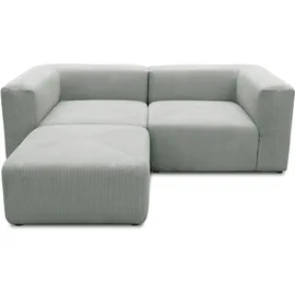 Raum.Id Ecksofa Gerrid L-Form« Cord, Modulsofa, bestehend aus 2 Eckelementen + 1 Hocker