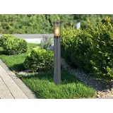meine wunschleuchte Wegeleuchte Edelstahl H 80 cm grau