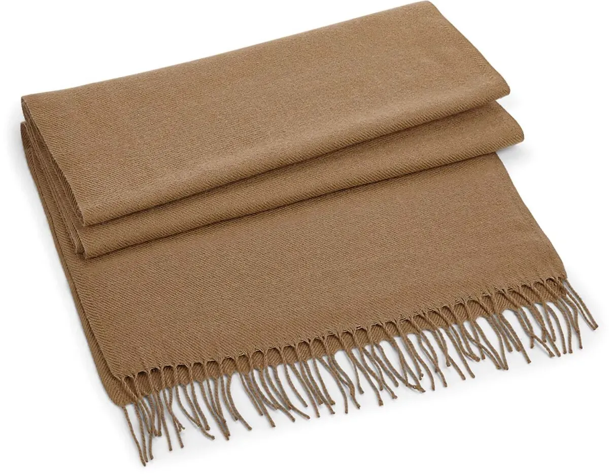 Beechfield Unisex Schal B500 biscuit 186 x 47 cm
