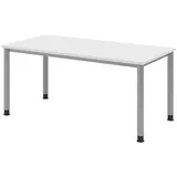 bümö Schreibtisch H-Serie Weiß