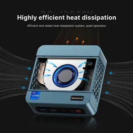 bosgame Mini-PC Intel Core i9 12900H 5,0 GHz 32 GB RAM 1 TB SSD Intel Iris Windows 11 Pro