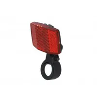 XLC Rückstrahler für Sattelstütze weitwinkel, rot - Rot