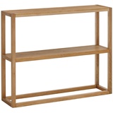 XXXLutz Xxxl Konsolentisch Bantry, Eiche, Holz, Eiche, massiv, rechteckig, eckig, 26x80x99 cm, offenes Fach, Wohnzimmer, Wohnzimmertische, Konsolentische