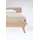 FLEURESSE Spannbettlaken Jersey 180 x 200 cm beige