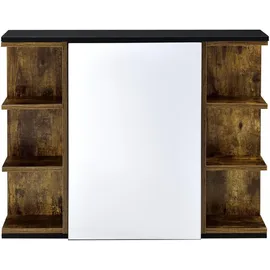 [en.casa] Harstad 80 cm braun/schwarz